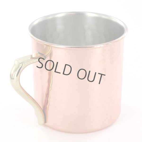 Photo2: Kiwami Copper Japanese Bar Mug hammered 360ml (2)