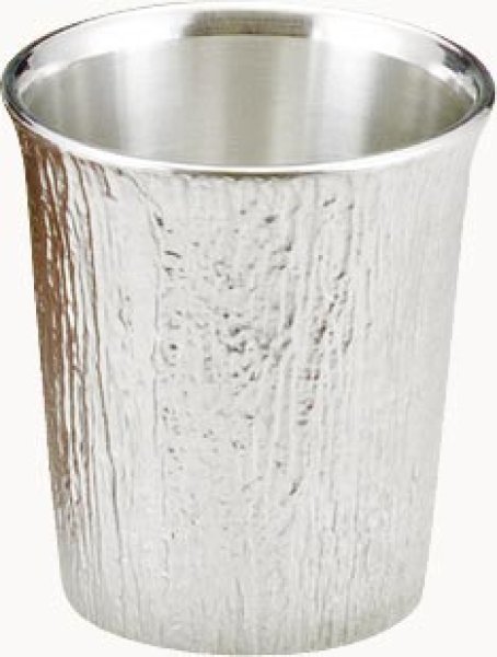 Photo3: Japanese Osaka suzuki Shofu Tin Bar sake cup 55ml (3)