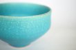 Photo7: Shigaraki pottery Japanese matcha tea ceremony bowl sd turquoise blue (7)