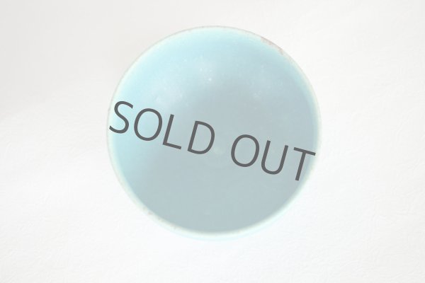 Photo9: Shigaraki pottery Japanese matcha tea ceremony bowl sd turquoise blue (9)