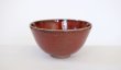 Photo1: Kiyomizu sd pottery Japanese matcha tea ceremony bowl shinsha red (1)