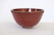 Photo3: Kiyomizu sd pottery Japanese matcha tea ceremony bowl shinsha red (3)