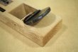 Photo9: Japanese smoothing plane Tsunesaburo Doshopone hand hammer blue 1 steel 65mm (9)