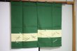 Photo10: Noren Japanese door store curtain matsuba green cotton (various sizes) (10)