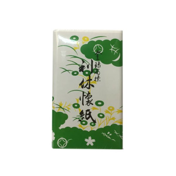Photo1: JAPANESE TEA CEREMONY KAISHI Rikyu men solid color paper 30 sheets set of 2 (1)