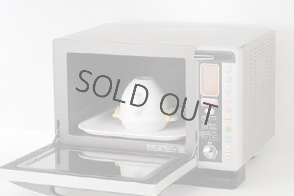 Photo2: boiled egg cooker Akebono easy microwave   (2)