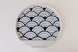 Photo11: Arita Porcelain dinnerware plate washi wamon indigo blue any type W22cm (11)