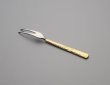 Photo6: Arasawa Flatware Set stainless hammered wa cutlery gold color 10-Piece set (6)