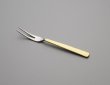 Photo2: Arasawa Flatware Set stainless hammered wa cutlery fork gold color 5-Piece set (2)