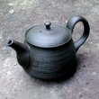Photo10:  Tokoname Japanese tea pot Hokuryu ceramic tea strainer sendan black 280ml (10)