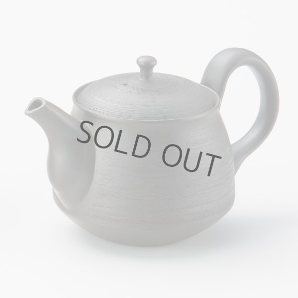 Photo2:  Tokoname Japanese tea pot Hokuryu ceramic tea strainer sendan black 280ml (2)