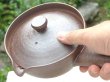 Photo4: Kiyomizu Kyoto kumagai pottery tea pot kyusu yakishime (4)