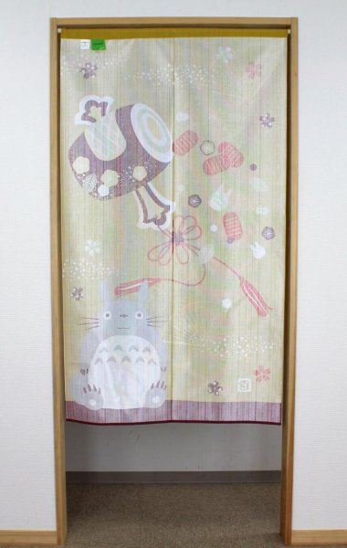 Photo6: Noren Japanese Curtain Doorway NM SD My Neighbor Totoro gavel 85 x 150 cm (6)