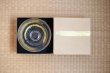 Photo12: glass Japanese tea ceremony matcha chawan bowl gold hakeme (12)