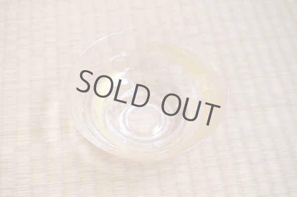 Photo10: glass Japanese tea ceremony matcha chawan bowl gold hakeme (10)