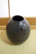 Photo8: Shigaraki Japanese pottery Vase tsuchi mimitsukiyohen H 19.5cm (8)