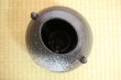 Photo5: Shigaraki Japanese pottery Vase tsuchi mimitsukiyohen H 19.5cm (5)
