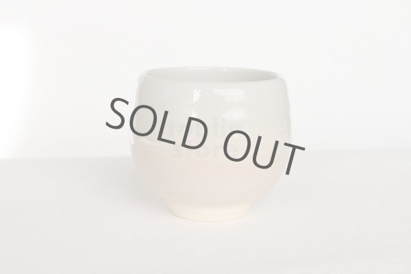 Photo5: Hagi Japanese pottery yunomi tea cup hime kumidashi sencha wan 200ml set of 2 (5)