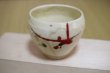Photo6: Shigaraki pottery Japanese matcha tea bowl chawan ippuku red akae (6)