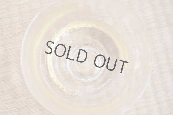 Photo6: glass Japanese tea ceremony matcha chawan bowl gold hakeme (6)