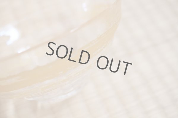 Photo5: glass Japanese tea ceremony matcha chawan bowl gold hakeme (5)