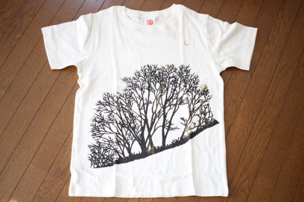 Photo5: Natural and Hand dyes Mitsuru unisexed T-shirt made in Japan moonlight (5)