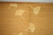 Photo5: Noren Mitsuru Japanese linen door curtain Kakishibu ginkgo 88 x 150cm (5)