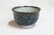 Photo6: Kiyomizu Japanese pottery tea ceremony matcha bowl Minoru Ando carved bamboo (6)