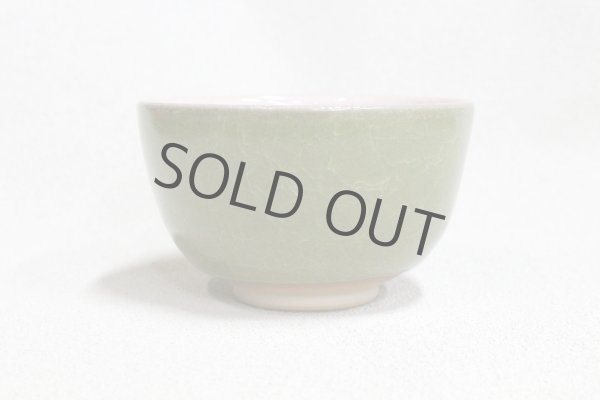 Photo2: Kiyomizu Japanese pottery tea ceremony bowl matcha chawan green hyoretsu Junzo (2)