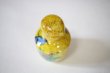 Photo5: Kutani Porcelain Soy Sauce Dispenser Bottle pot yellow yoshidaya bird (5)