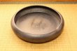 Photo9: Ikebana Suiban Vase Shigaraki Japanese pottery Round dimple D 30cm (9)