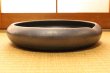 Photo8: Ikebana Suiban Vase Shigaraki Japanese pottery Round dimple D 30cm (8)