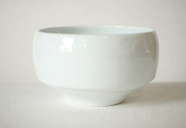 Photo10: Hasami Porcelain Japanese matcha bowl Shironeri white (10)