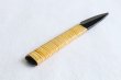 Photo6: Shokei Funaki Kurouchi white 2 steel Lacquer wisteria string cord handle Tanto Fixed Blade Knife 65mm (6)