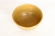 Photo6: Tokoname Japanese tea ceremony bowl YT Masaya yellow glaze pottery chawan (6)