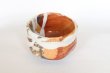 Photo3: Mino ware pottery Japanese tea ceremony bowl Matcha chawan kakewake akashino (3)