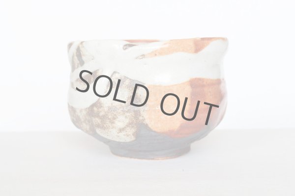 Photo7: Mino ware pottery Japanese tea ceremony bowl Matcha chawan kakewake akashino (7)