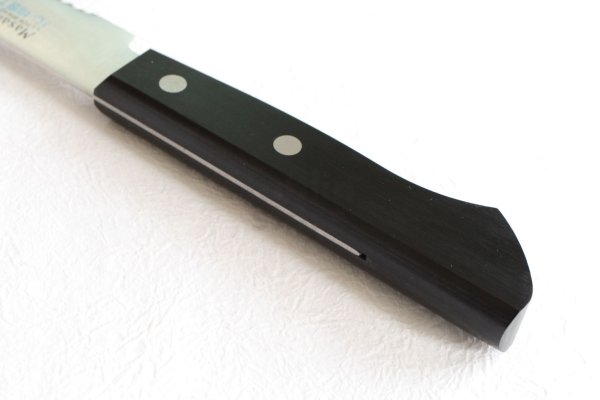 Photo4: Masahiro saku MDS stainless steel chef bread knife 240mm (4)