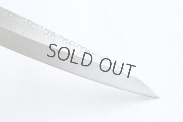 Photo6: Yasuhiko Fujiwara Silver-3 steel Japanese Yanagiba Sashimi knife 270mm (6)