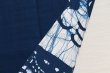 Photo8: Kyoto Noren SB Japanese batik door curtain Manekineko LuckyCat blue 85cm x 150cm (8)