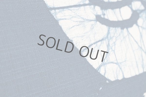 Photo7: Kyoto Noren SB Japanese batik door curtain Manekineko LuckyCat blue 85cm x 150cm (7)