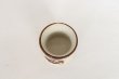 Photo4: Mino yaki ware lid rest Futaoki Shino tadasaku Japanese tea ceremony (4)