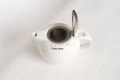 Photo7: Japanese ceramics tea pot ZEROJAPAN Saturn white 300ml S (7)