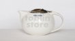 Photo4: Japanese ceramics tea pot ZEROJAPAN Saturn white 300ml S (4)