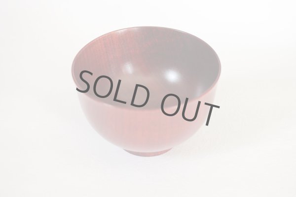 Photo10: Japanese Echizen Urushi lacquer soup bowl wan sakurazai D11.2cm set of 2 (10)