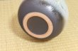 Photo2: Shigaraki Japanese pottery Vase tsuchi midoriyu dairin H 19cm (2)