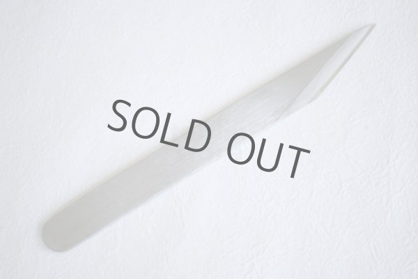 Photo7: Ibuki Kiridashi knife Japanese kogatana Woodworking Kasumi aogami Blue 2 steel BW18mm (7)