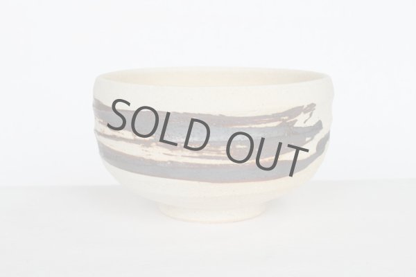 Photo5: Shigaraki yaki ware Japanese tea bowl Irabo Hakeme chawan Matcha Green Tea (5)