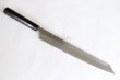 Photo8: SAKAI TAKAYUKI Ginsan Yasuki silver-3 steel Kasumi Ebony wood Kiritsuke Sashimi knife 270mm (8)