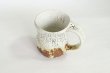 Photo6: Hagi ware Japanese pottery mug coffee tea cup Kashun yuki 280ml (6)